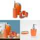 thumbnail image 5 of Juego de baño de 6 piezas Bewildely con dispensador de jabón, vaso, soporte para cepillo, negro, 5 of 6