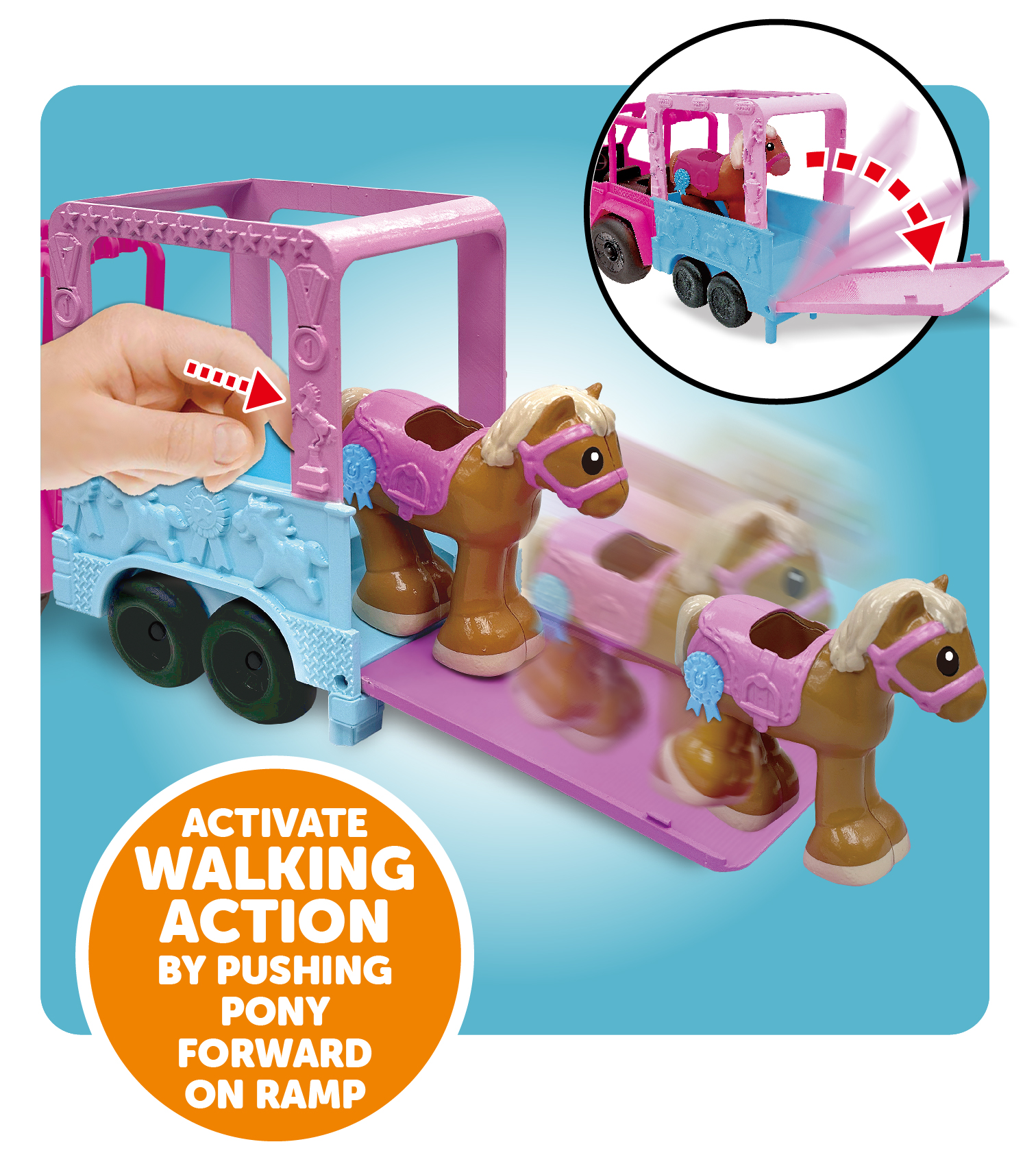 Kid Connection Pony Ranch Play Set with Lights and Sounds photo 6