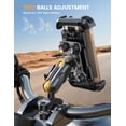 thumbnail image 3 of Soporte de teléfono Lamicall Metal para moto para iPhone, 3 of 7