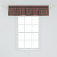 thumbnail image 2 of Ambesonne Floral Window Valance, Tribal Foliage Leaves, 54" X 12", Multicolor, 2 of 3