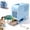 Blue, variant on Bird Seed Husk Separator, Electric Bird Seed Cleaner with Dual Bins,USB Rechargeable Seed Cleaner Machine for Wild Bird Feeders, Quick Shell Remover for Backyard Bird Feeding Station20x16x7cm