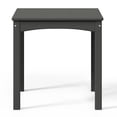 thumbnail image 5 of WestinTrends Treehouse Kids 24" Wide HDPE Plastic Childrens Square Dinner Table, Gray, 5 of 16