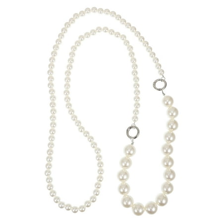 

Hemoton 1Pc Diagonal Span Strap Long Short Pearl Lanyard Pearl Mobile Phone Pendant