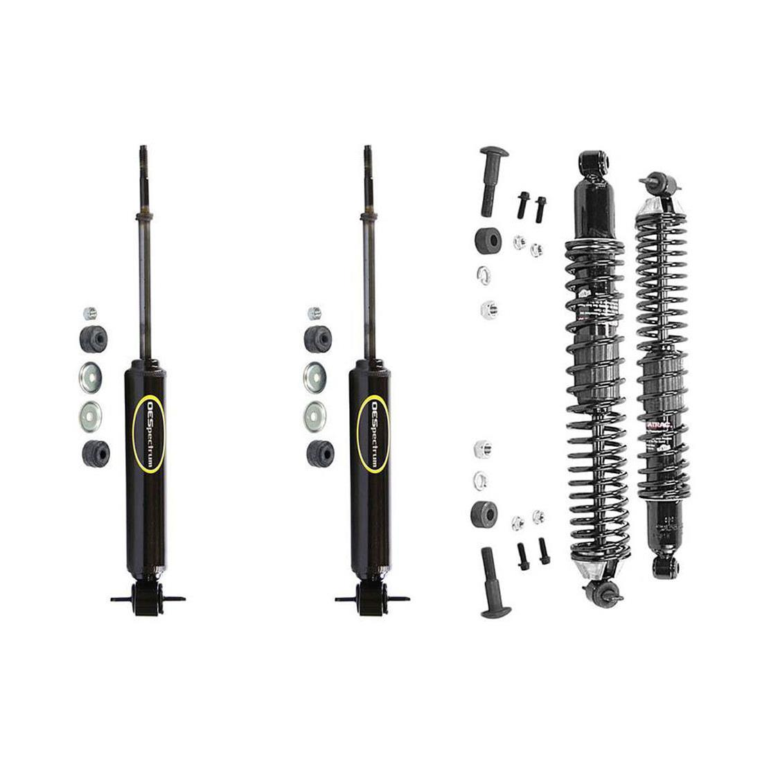 Fits Chevrolet 19641967 3X Monroe Shocks & Struts Front Rear Shock