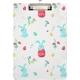 thumbnail image 2 of FMSHPON Easter Rabbit Clipboard Hardboard Wood Nursing Clip Board and Pull for Standard A4 Letter 13x9 inches, 2 of 8
