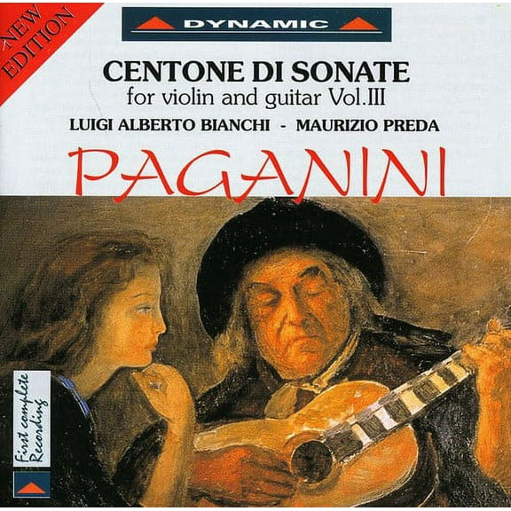N. Paganini - Sonatas for Violin & Guitar 3 - Music & Performance - CD