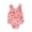 Pink, variant on Rainbow Wear Printed Summer Girls Baby Beach Bathing Swimwear Ruffles Sleeveless Swimsuit Suit Girls Swimwear Swimsuit with Short