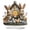 A, variant on Easter Bunny & Egg Acrylic Decor - Decorations for Home, 2D Acrylic Bunny & Easter Egg Centerpiece Table Decor, Tabletop Ornaments Figurines for Home, Office, Party, Holiday