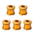 thumbnail image 1 of 5 Pcs Vis de Plateau de Vélo de Route Mtb Simple Double Triple Vitesses en Aluminium, 1 of 9