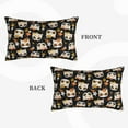 thumbnail image 4 of Kdxio Cotton Pillow Cases 14"x20" Pillowcases,Soft and Breathable Bedroom Pillow Cases-Flower Fox, 4 of 8