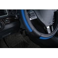 thumbnail image 6 of Auto Drive 1Piece Car Steering Wheel Cover Leather Sports Blue - Universal Fit, 23SWC231, 6 of 9