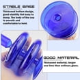 thumbnail image 3 of ABCISI Taper Candle Holders, Glass Candle Stick Holder Modern Candle Holders for Tapered Candlesticks Wedding Reception Centerpieces Christmas (Dark Blue), 3 of 14