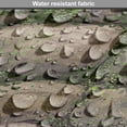 thumbnail image 5 of Nature Dog Crate Cover, Stones Covered with Moss Rock Formation Forest Peaceful Theme, Easy to Use Pet Kennel Cover for Medium Large Dogs, 35" x 23" x 27", Dark Taupe Fern Green, by Ambesonne, 5 of 6