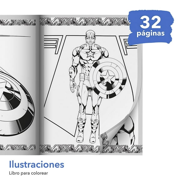 Captain America Lego Avengers Infinity War Para Colorear Dibujos