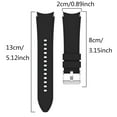 thumbnail image 3 of EGNMCR Smart Watch Bands 42mm Replacement Adju-stable Smartwatch Straps For Galaxy Watch4 Soft Strap Wristband watch band, 3 of 7