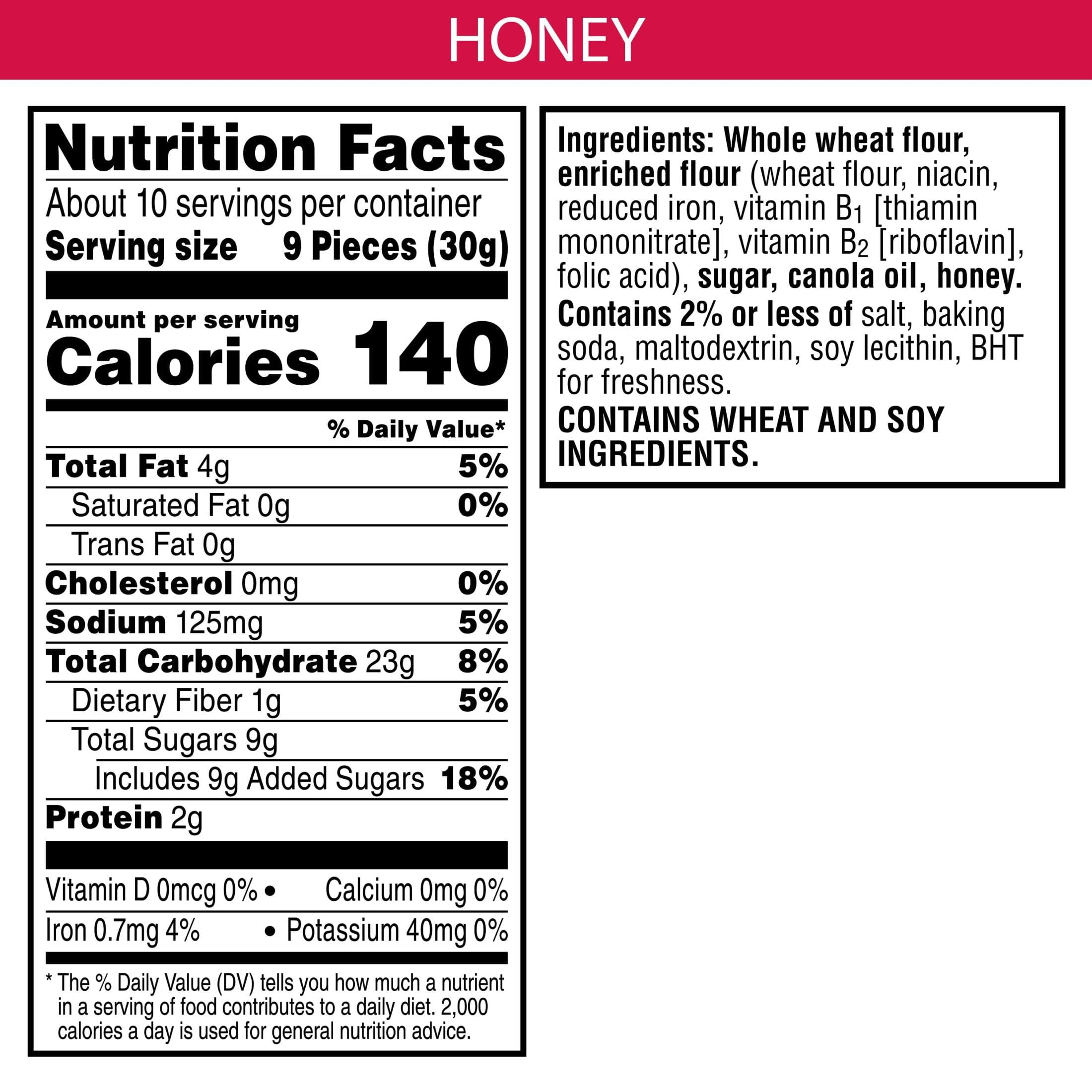 Kellogg's SCOOBY-DOO! Baked Graham Cracker Snacks, Honey 11oz Box (Pack of 5)