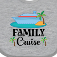 thumbnail image 4 of Inktastic Family Cruise Vacation Trip Boys or Girls Baby Bib, 4 of 4