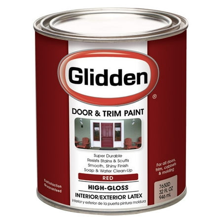 Glidden Door Trim Paint  Grab N Go High  Gloss  Finish 