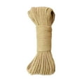 thumbnail image 4 of FONDOTIN 1Set Natural Jute Rope for Stair Railing and Water Pipes 30m x 8mm, 4 of 8