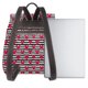 thumbnail image 3 of Balery Hearts And Lines Mochila de Cuero para Mujeres, Gran Capacidad, Bolsa de Viaje Multifuncional, Mochila de Cuero y Bolsa de Hombro para Mujeres, 3 of 4