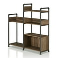 thumbnail image 3 of Symone 6-Shelf Wood Bookshelf, Reclaimed Oak, 3 of 7