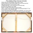 thumbnail image 3 of Tangletown Fine Art 'Gingerbread Love' Graphic Art Print on Wrapped Canvas, 3 of 3