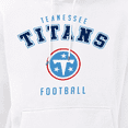 thumbnail image 3 of Men's Starter  White Tennessee Titans Logo Fleece Hoodie, 3 of 3