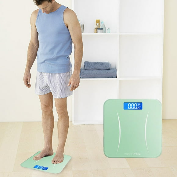Pntutb Kitchen Supplies Clearance Rechargeable Electronic Scale-Home Measurable Room Temperature Scale-Essential Fitness Scale-Fashionable Waistline Electronic Scale