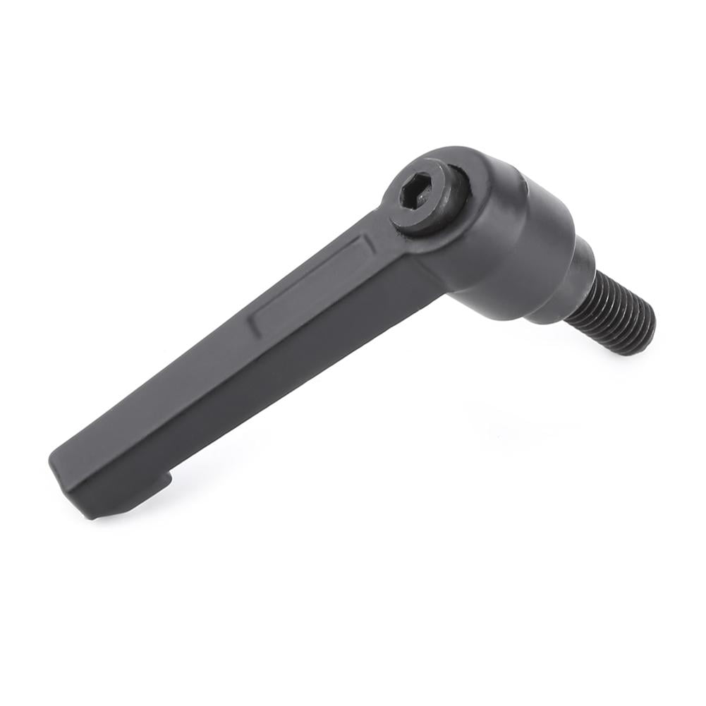 M8 16-60mm Clamping Lever Machinery Handle Male Locking Thread Knob Hex Screw M8 16-60mm Clamping Lever Machinery Handle Male Locking Thread Knob Hex Screw