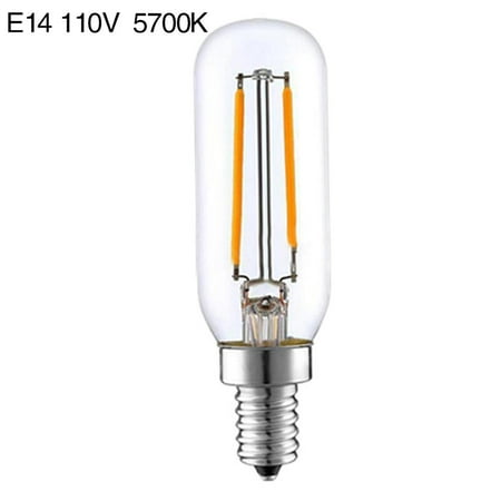 

Younar E14 Base LED Candelabra Light Bulbs 2W 110V Edison Filament Light Bulb Tubular Shape Bent Tip Incandescent Replacement