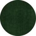 thumbnail image 1 of Ahgly Company Indoor Round Abstract Emerald Green Modern Area Rugs, 8' Round, 1 of 4