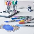 thumbnail image 5 of Sharpie Permanent Markers, Fine Point, Featuring Mystic Gem Color Markers, Assorted, 24 Count, 5 of 7