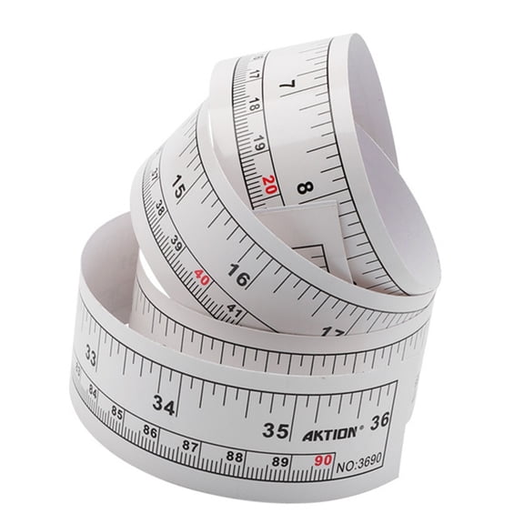 Adhesive Sewing Measuring Tape For Fabric Cutting Sewing Machine Table Ruler