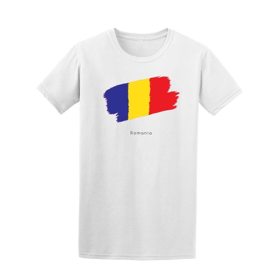 Romania Flag Tee Men's -Image by Shutterstock