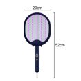 thumbnail image 2 of Racket & Bug Mosquito Raqueta Interior con Trampa de luz Fly Killer Plegable USB Recargable, 2 of 6