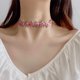 thumbnail image 2 of Collar de las mujeres suave naranja rosa super hada dulce collar de flores collar de collar, 2 of 8