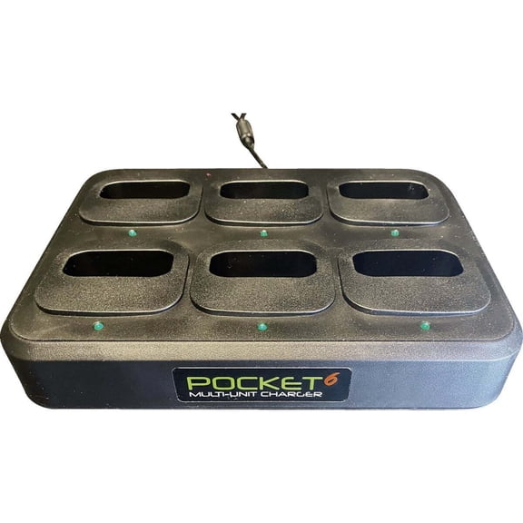 Klein Electronics POCKET G3 6-Unit 2-Way Radio Multi-Charger POCKET6