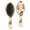 Fall Gnomes with Autumn Leaves Pattern, variant on Fall Autumn Road Pumpkins Hair Brush,Girls Detangling Hair Brush,Glide Through Tangles with Ease for Wet & Dry Hair