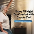 thumbnail image 2 of Almohadillas de hospital Curera Chucks MAX desechables para adultos, 91 x 91 cm, 2 of 9