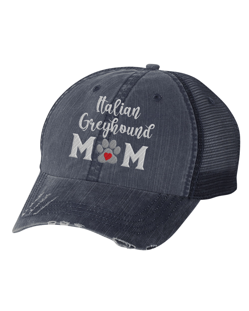 I Love My Greyhound Dog Plain Adjustable Snapback Hats Mens Womens Baseball Caps