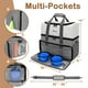 thumbnail image 3 of Bolsa de Viaje Mancro para Perros con Contenedores de Comida y Platos Plegables, 3 of 8
