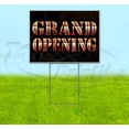 thumbnail image 1 of Grand Opening (18" x 24") Yard Sign, Includes Metal Step Stake, 1 of 6