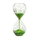 thumbnail image 5 of Temporizador de reloj de arena con purpurina, reloj de arena para decoración de mesa de entretenimiento, temporizador de arena para Verde, 5 of 9