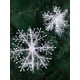 thumbnail image 3 of 6 Uds. Copo Nieve Invierno Copo Nieve Con Purpurina Plástico para Navidad, 3 of 9