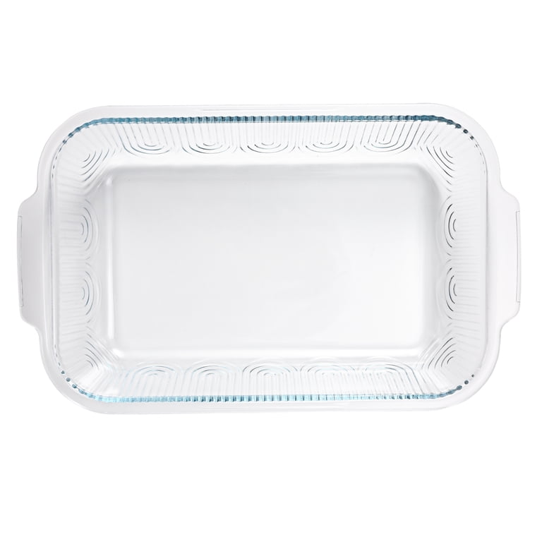 Cook With Color 15.1 x 9.3 Sculpted Glass Baking Dish photo 6
