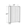 thumbnail image 2 of 13.5"W x 22"H Pegboard Powerwing Display, 2 of 5