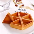 thumbnail image 2 of 6-Pack 3.15 Inch Perforated Triangle Tart Rings - 430 Stainless Steel Non-Stick Pastry Molds for Baking, Fruit Pie Crust & Mousse Cake Tools, 2 of 9
