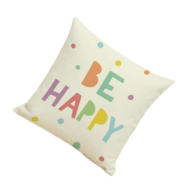 para Almohada Cubierta de Colchón Ropa de Cintura Patrón de Personalidad Letras Inglesas Zulema Funda de almohada