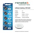 thumbnail image 4 of Renata CR1620 Piles - Pile à Pièces au Lithium 3V 1620 (100 Unités), 4 of 4