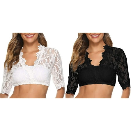 2-Pack Blouse For Oktoberfest Blouse Black Women s Dirndl Blouse Lace Dirndl Elegant Lingerie Top And Panties Striptease Outfits plus Size Strapless Bra 46ddd Corset Lingerie 5x Lingerie for